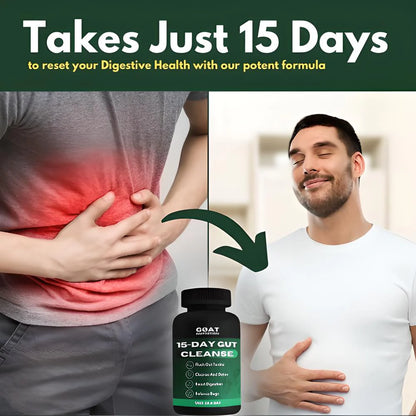 15-Day Gut Cleanse - Detox & Renew